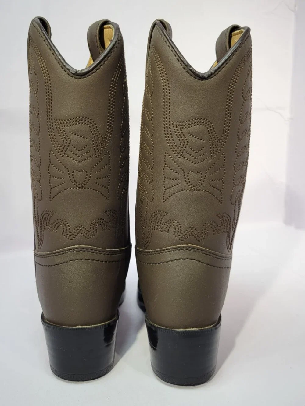 Durango Eagle Kid's Size 13D US Brown Leather Western Cowboy Boots BT804